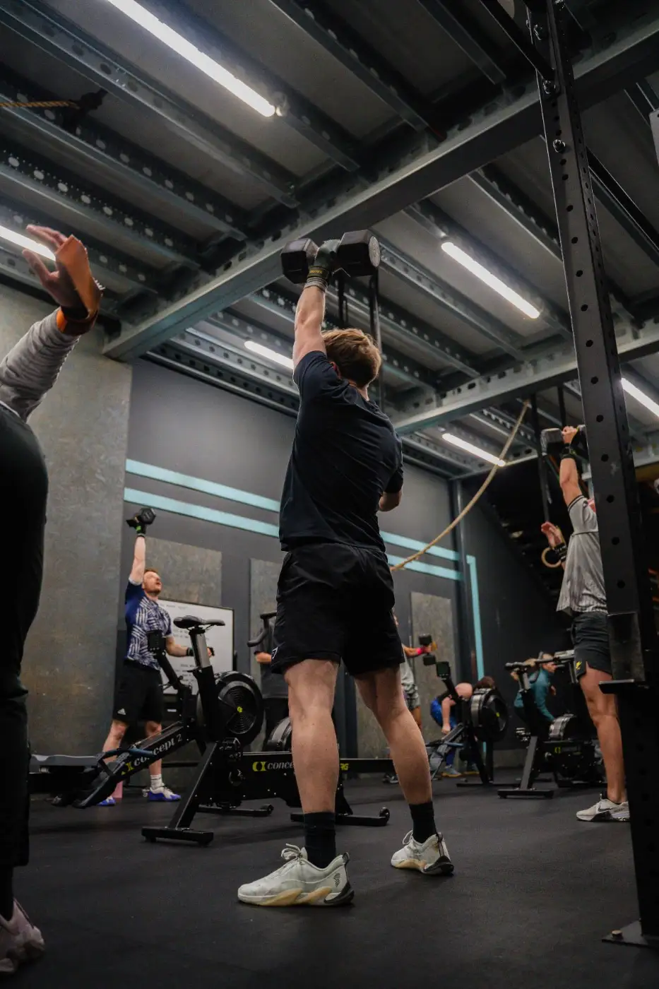 CrossFit class at Coastline CrossFit, Ocean Plaza Southport